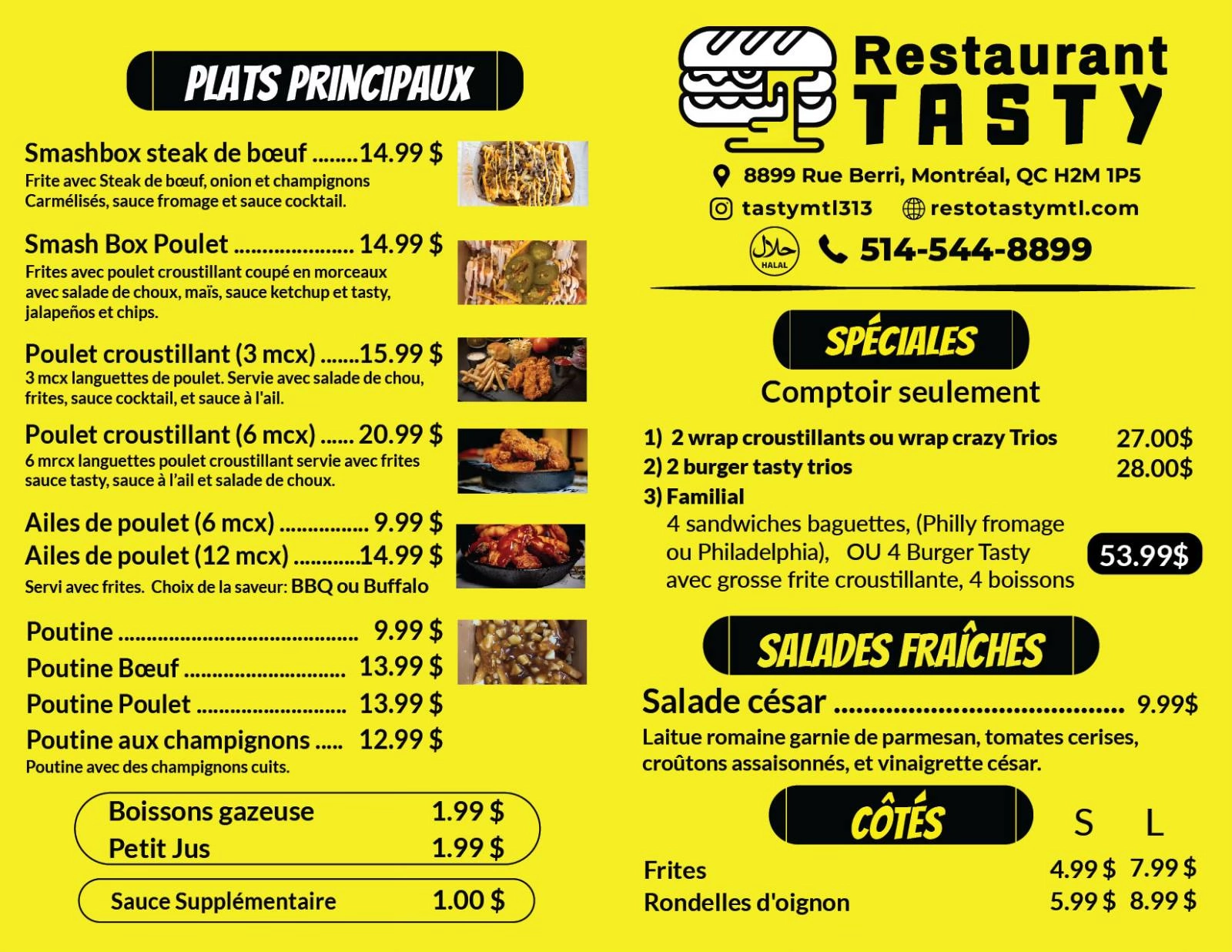 Tasty MTL menu item 1