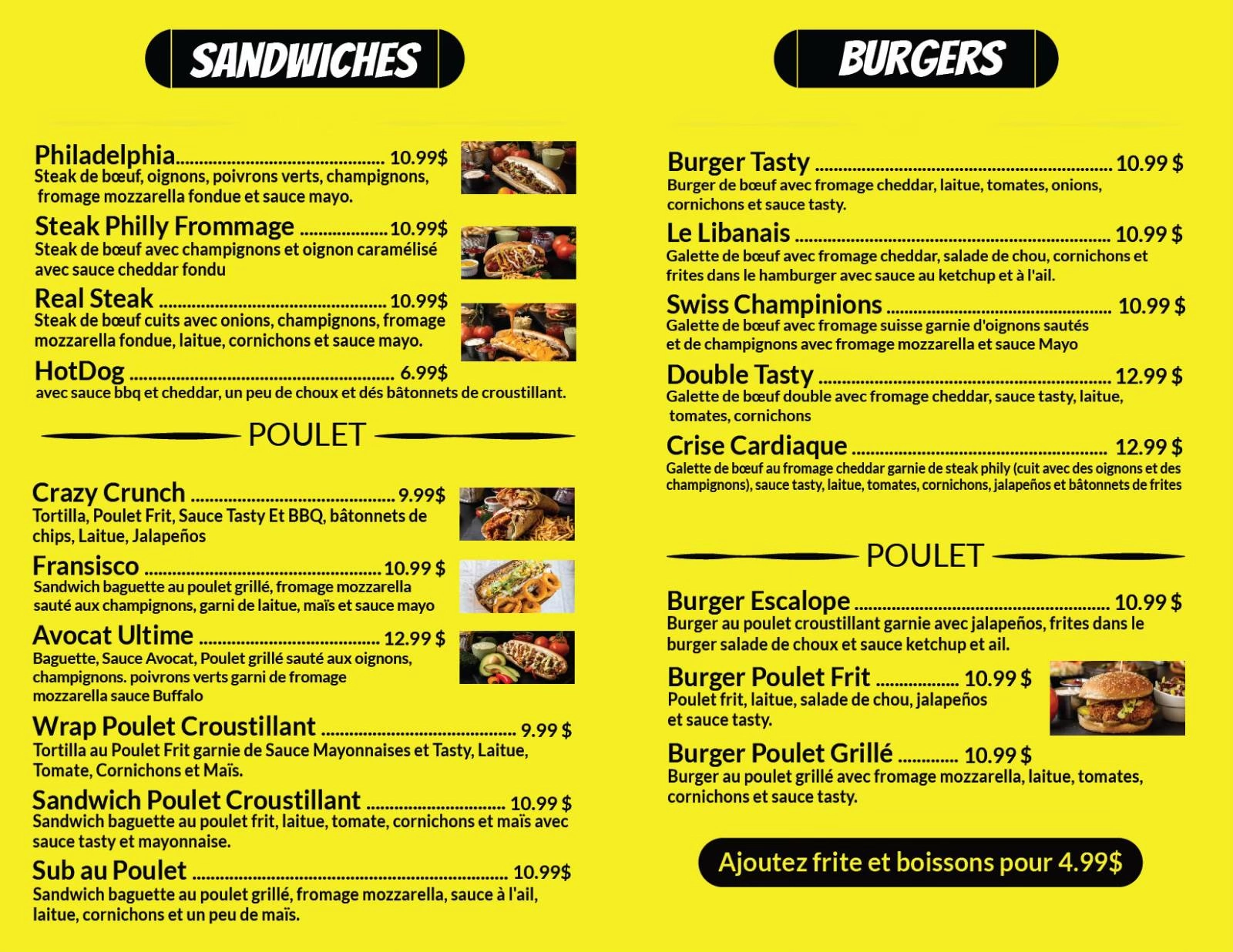 Tasty MTL menu item 2