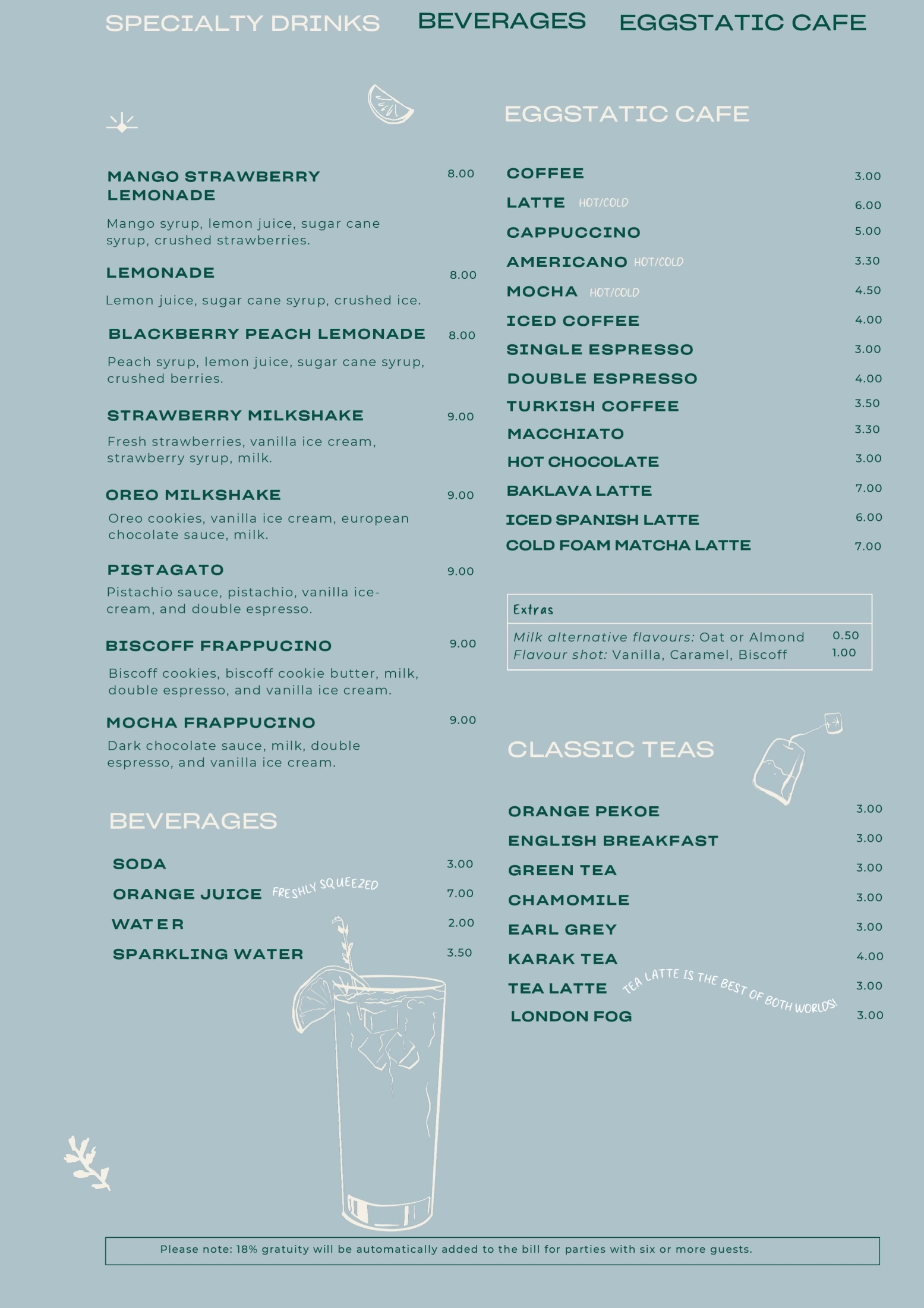 Eggstatic  menu item 2